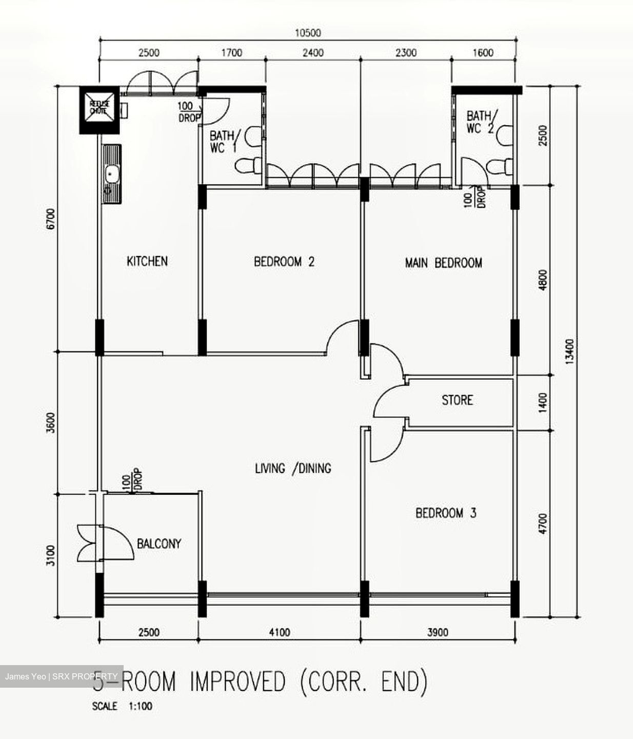 Blk 272 Yishun Street 22 (Yishun), HDB 5 Rooms #548812331
